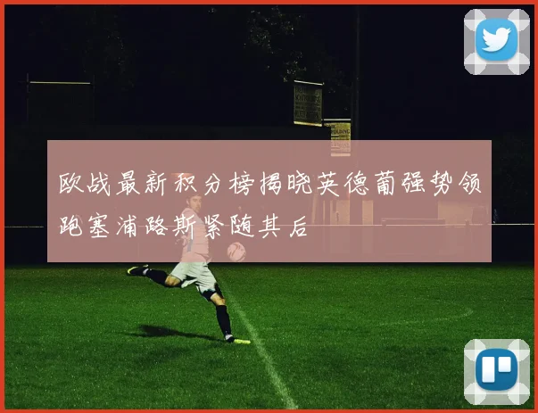 欧战最新积分榜揭晓英德葡强势领跑塞浦路斯紧随其后